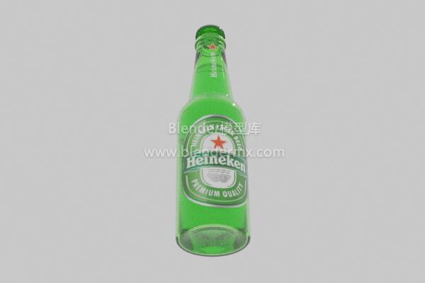 喜力heineken啤酒瓶