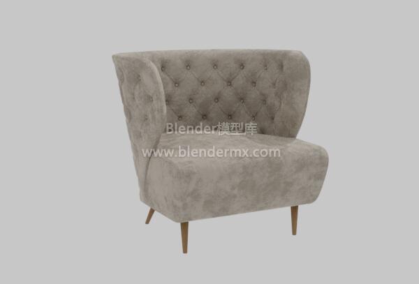 灰色Fado单人沙发椅子