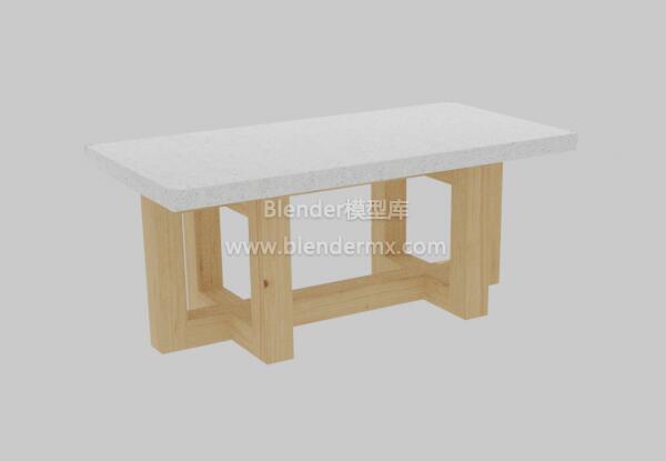公园木脚水泥桌子