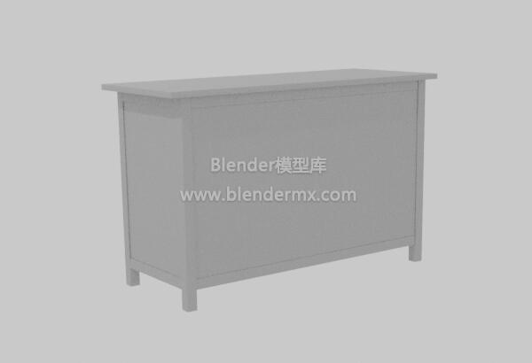 灰色宜家多层抽屉柜子