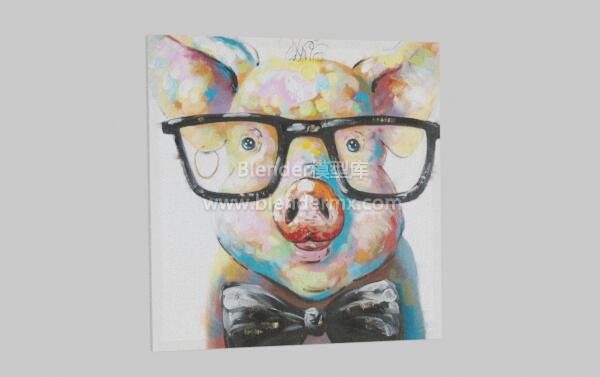 猪人装饰画框