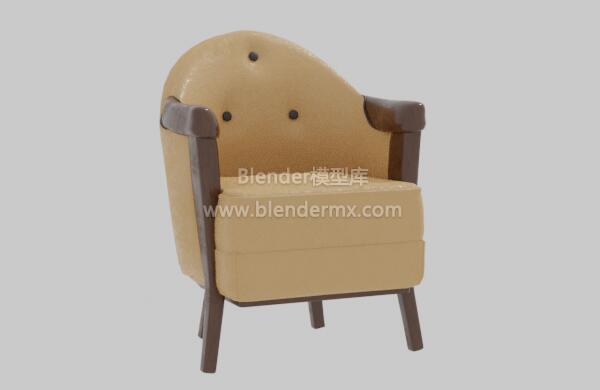 棕色休闲椅子