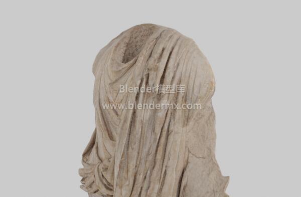 罗马站立人身石刻雕像