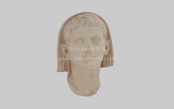 罗马石刻头部雕像
