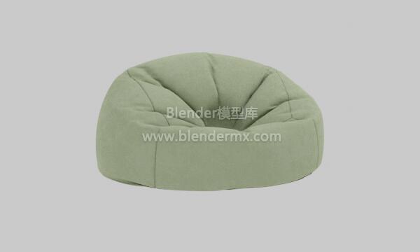 绿色豆袋椅子沙发