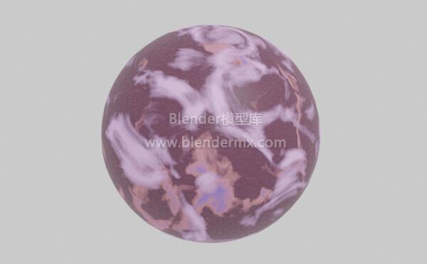 科幻紫色星球