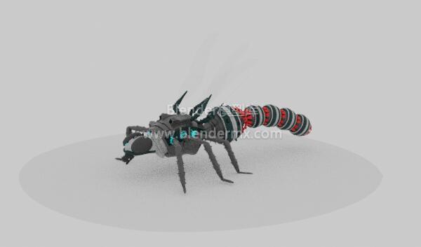 rig机器人蜻蜓(动画)