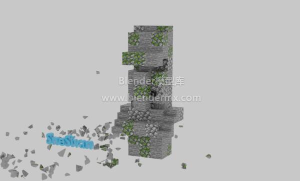 我的世界minecraft村民雕像