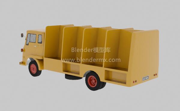黄色Bedford TK卡车