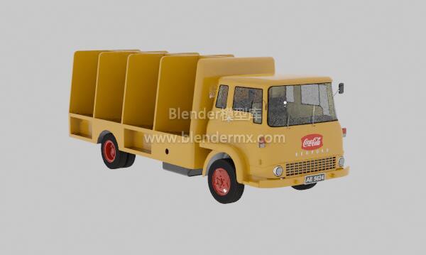 黄色Bedford TK卡车