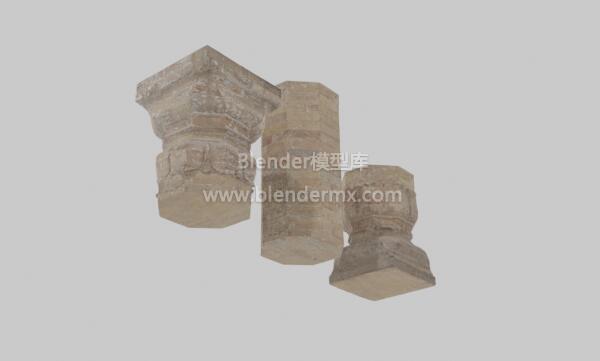 砖砌罗马柱子
