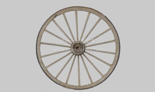 木车轮轮子