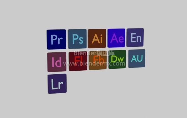 Adobe全家桶图标