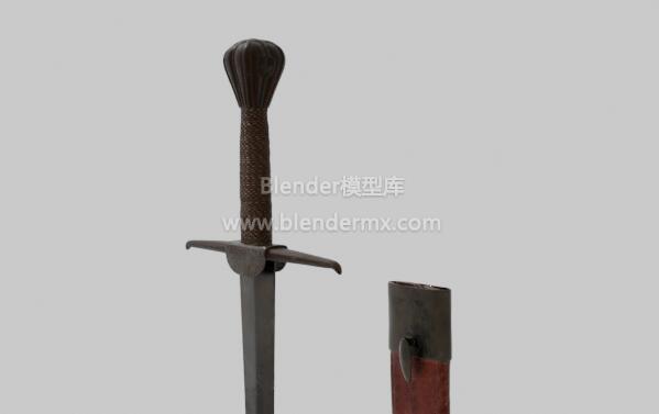 中世纪长剑剑鞘