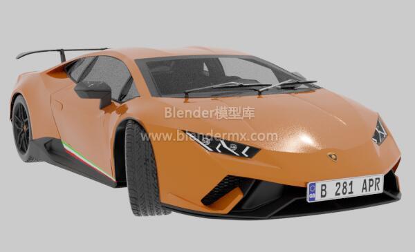 兰博基尼Huracán Performante跑车