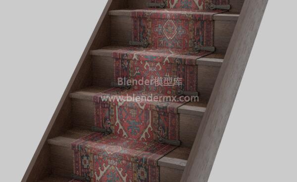 地毯木质楼梯阶梯