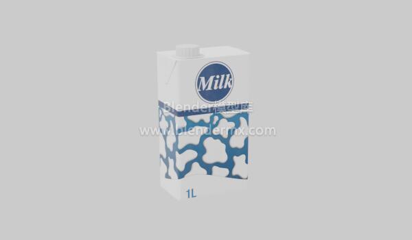 利乐装1升牛奶盒