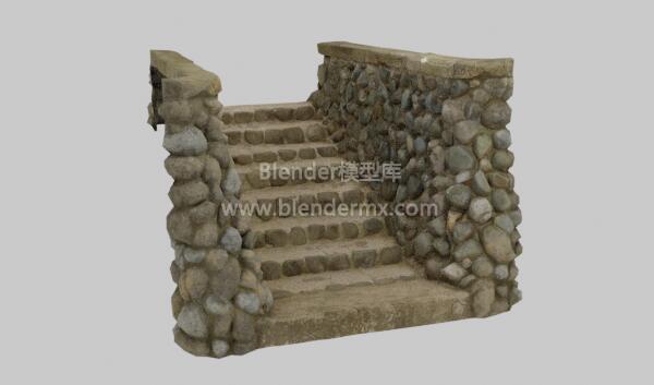 石砌台阶阶梯