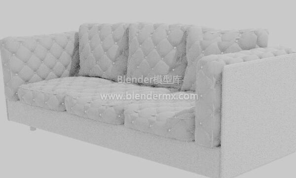 白色皮革沙发