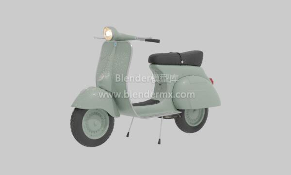 复古VESPA 125 GTR摩托车