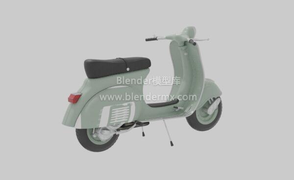 复古VESPA 125 GTR摩托车