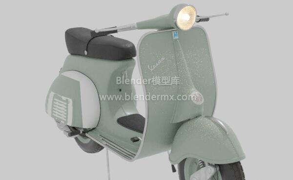 复古VESPA 125 GTR摩托车