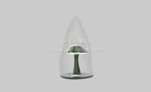 玻璃瓶装饰台灯