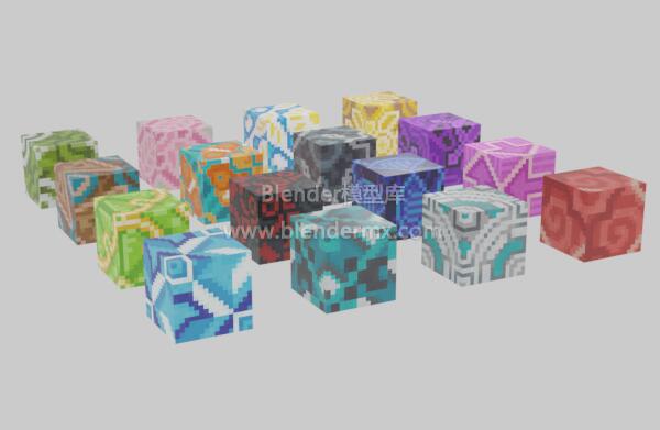 我的世界minecraft瓷砖方块合集