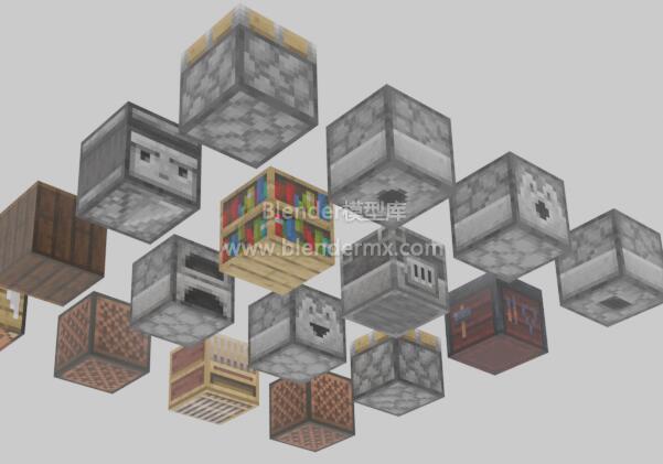 我的世界minecraft家具方块合集