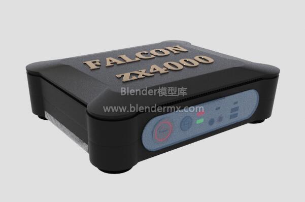 黑色Falcon ZX4000迷你电脑