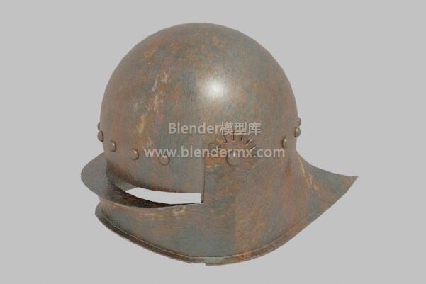 中世纪德国头盔战盔