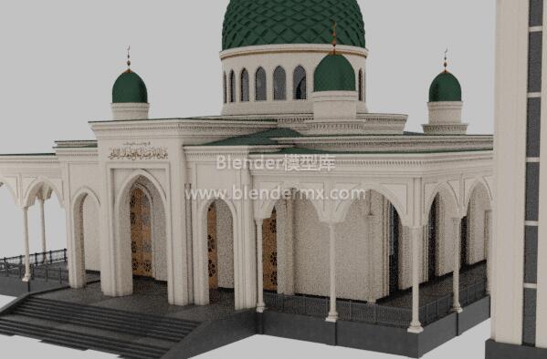 清真寺寺庙大楼