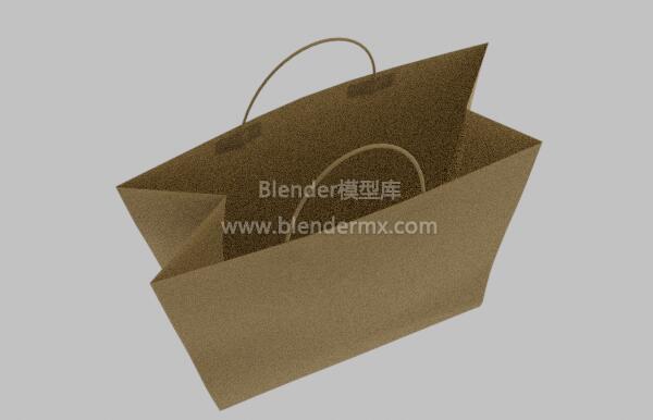棕色纸质购物袋