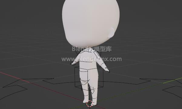 RIG卡通儿童素模