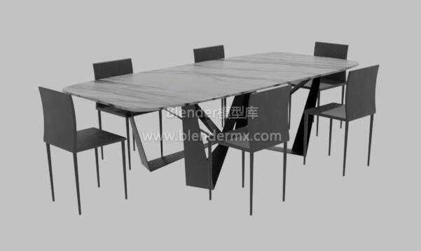 现代餐桌椅子