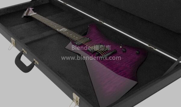 紫色ESP Snakebyte吉他