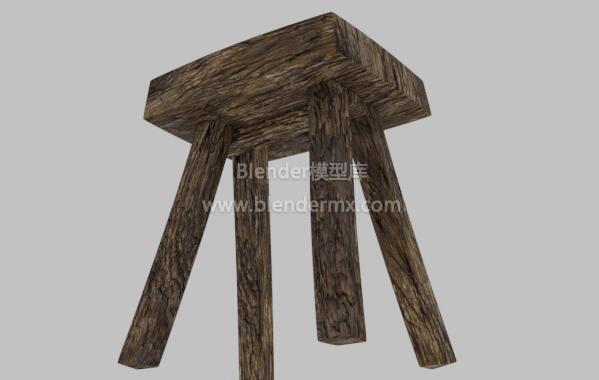老式木凳子椅子马扎