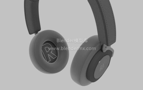 黑色Beoplay H9包耳式耳机