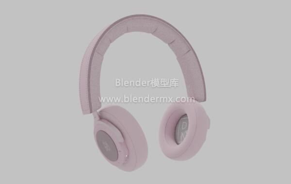 粉色Beoplay H9包耳式耳机