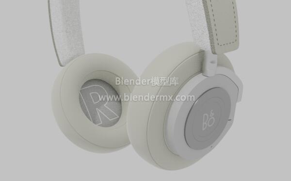 灰色Beoplay H9包耳式耳机