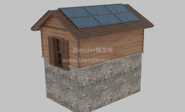 太阳能小木屋房屋