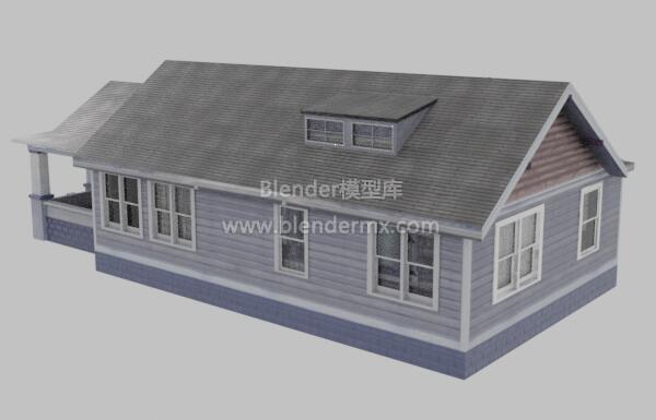 一层阁楼别墅房屋住宅